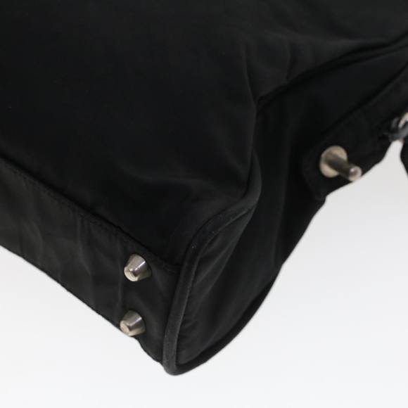 PRADA Tote Bag Nylon Black Auth bs5768 - Picture 15 of 16